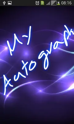 My Autograph android App screenshot 2